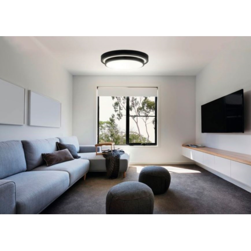 Briloner 3459-015 - LED Ceiling light CAKE LED/18W/230V