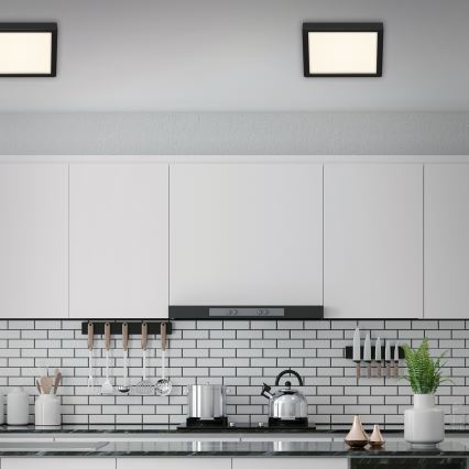 Briloner 3467-415 - LED Ceiling light FIRE LED/21W/230V 30x30 cm