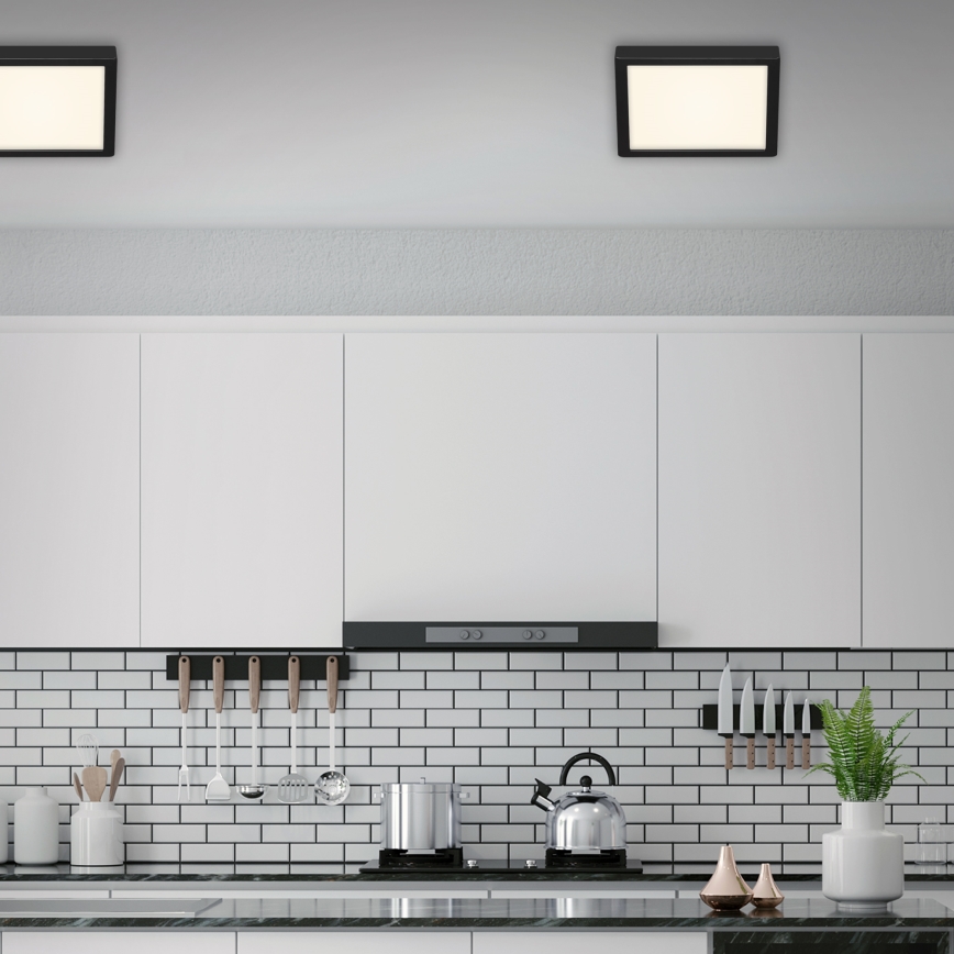 Briloner 3467-415 - LED Ceiling light FIRE LED/21W/230V 30x30 cm