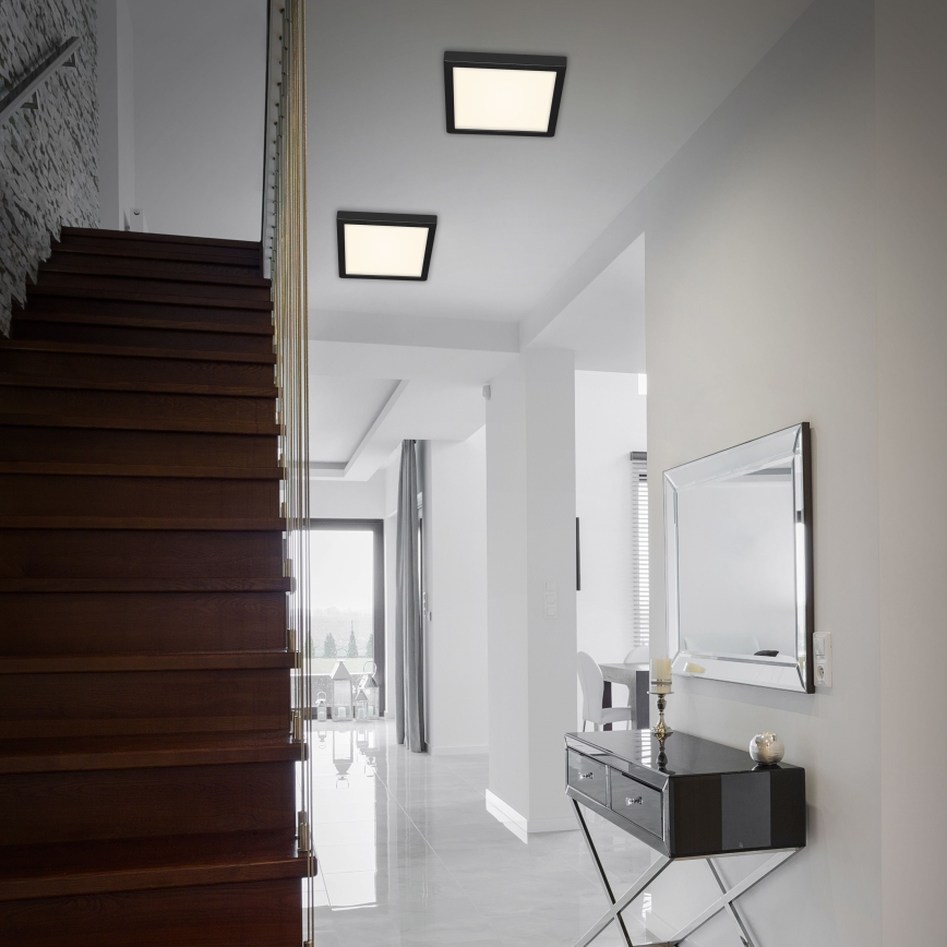 Briloner 3467-415 - LED Ceiling light FIRE LED/21W/230V 30x30 cm