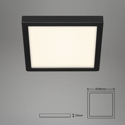 Briloner 3467-415 - LED Ceiling light FIRE LED/21W/230V 30x30 cm