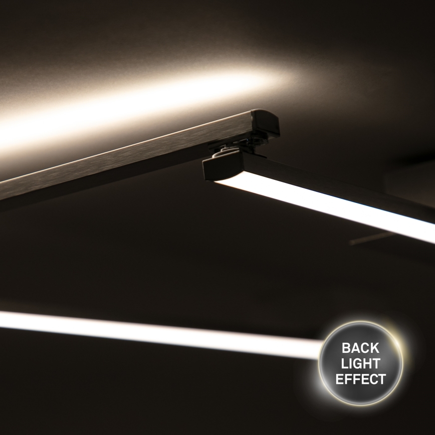 Briloner 3501-018 - LED Surface-mounted chandelier STAFF 5xLED/4,8W/230V matte chrome