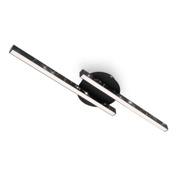Briloner 3517-025 - LED Surface-mounted chandelier REY 2xLED/6W/230V black