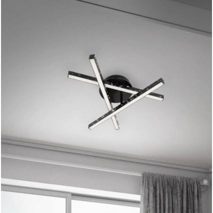 Briloner 3518-035 - LED Surface-mounted chandelier REY 3xLED/5W/230V