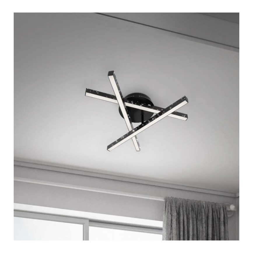 Briloner 3518-035 - LED Surface-mounted chandelier REY 3xLED/5W/230V