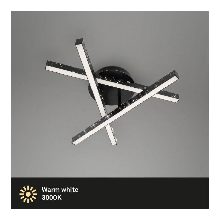 Briloner 3518-035 - LED Surface-mounted chandelier REY 3xLED/5W/230V