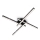 Briloner 3519-045 - LED Surface-mounted chandelier REY 4xLED/6W/230V