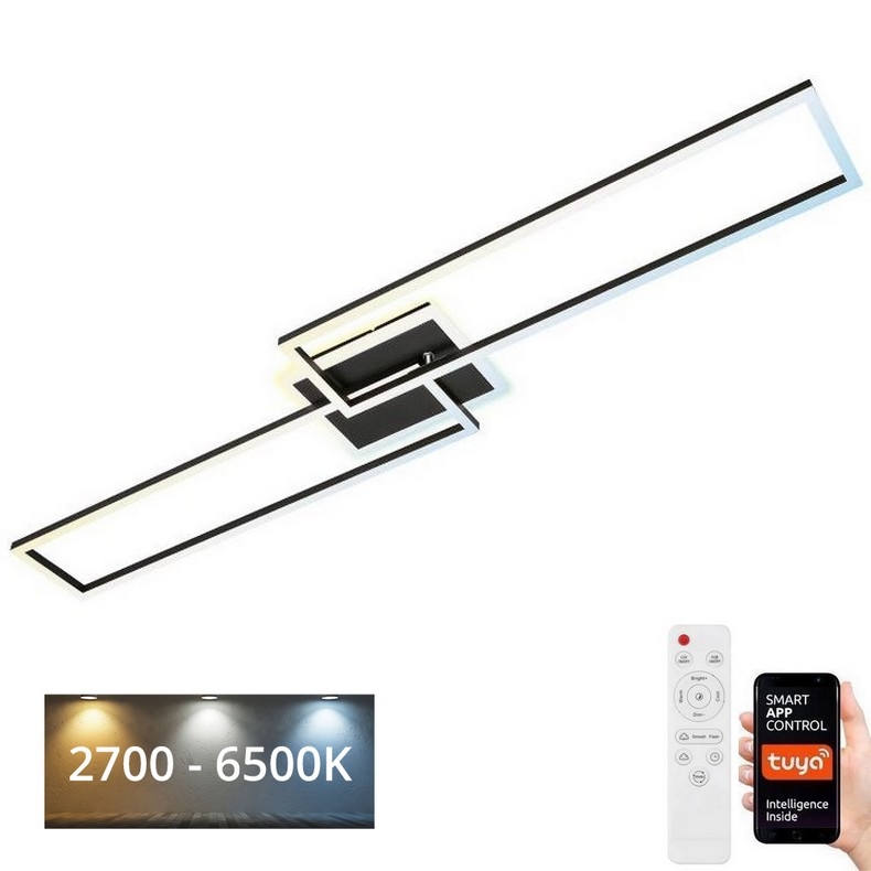 Briloner 3538-015 - LED Dimmable chandelier FRAME 2xLED/20W/230V 2700-6500K Wi-Fi Tuya + remote control