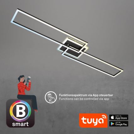 Briloner 3538-015 - LED Dimmable chandelier FRAME 2xLED/20W/230V 2700-6500K Wi-Fi Tuya + remote control