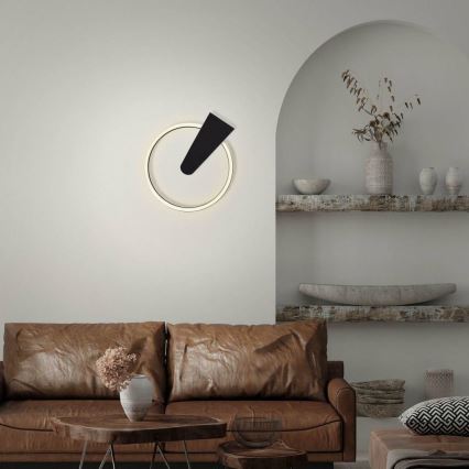 Briloner 3542-015 - LED Dimmable ceiling light NICO LED/12W/230V black