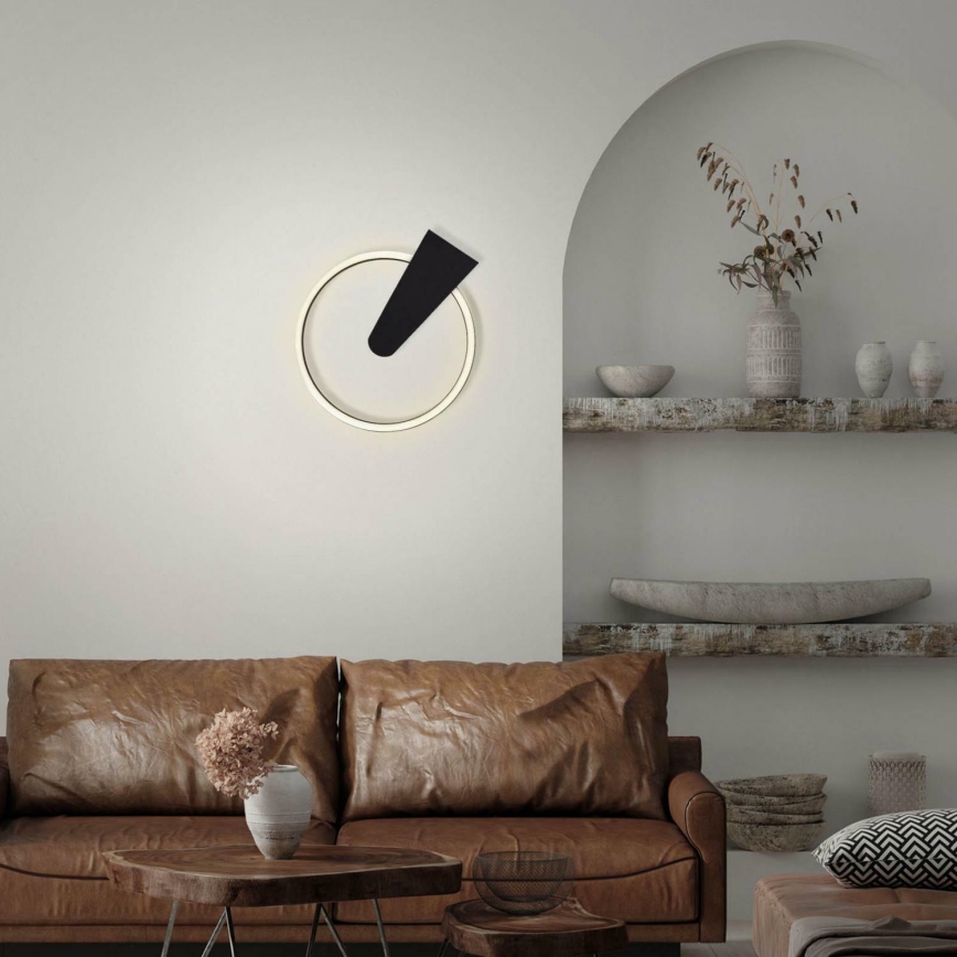 Briloner 3542-015 - LED Dimmable ceiling light NICO LED/12W/230V black