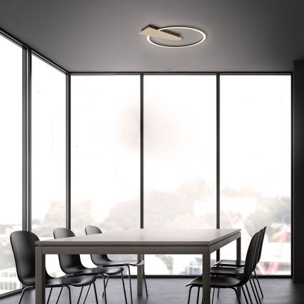 Briloner 3542017 - LED Dimmable ceiling light NICO LED/12W/230V gold