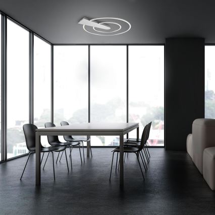 Briloner 3543-018 - LED Dimmable ceiling light NICO LED/25W/230V matte chrome