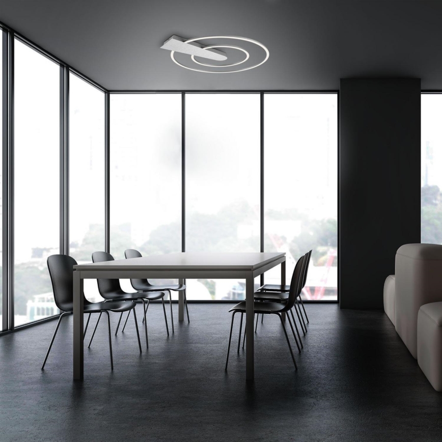 Briloner 3543-018 - LED Dimmable ceiling light NICO LED/25W/230V matte chrome