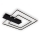 Briloner 3545-015 - LED Dimmable ceiling light NICO DUO LED/25W/230V
