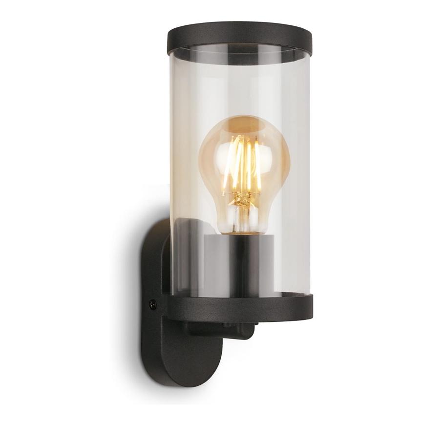 Briloner 3600-015 - Outdoor wall light KAIRO 1xE27/12W/230V IP44 black