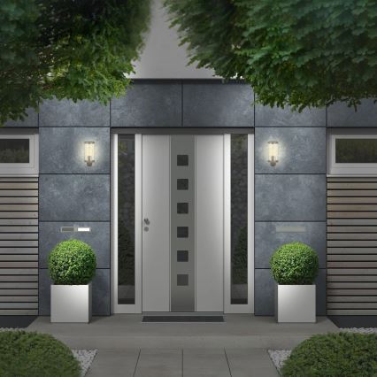 Briloner 3600-015 - Outdoor wall light KAIRO 1xE27/12W/230V IP44 black