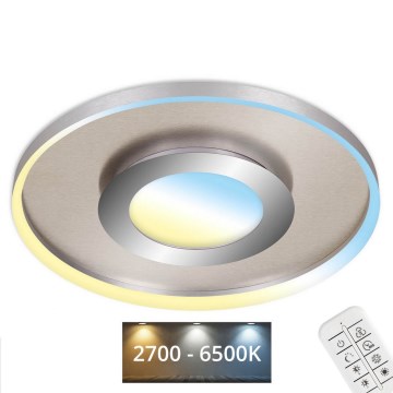 Briloner 3640-012 - LED Dimmable ceiling light LED/25W/230V 2700-6500K + remote control