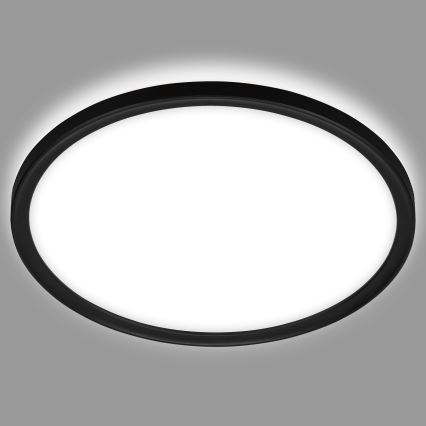 Briloner 3642-415 - LED Bathroom ceiling light SLIM LED/19W/230V d. 29 cm IP44 black