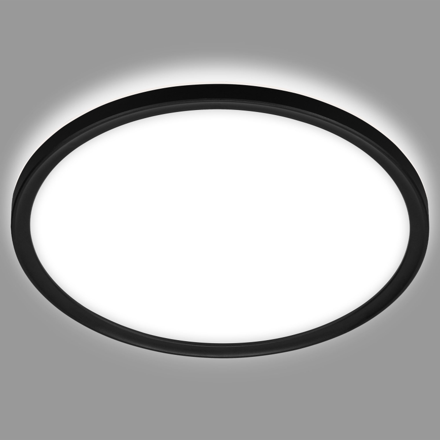 Briloner 3642-415 - LED Bathroom ceiling light SLIM LED/19W/230V d. 29 cm IP44 black