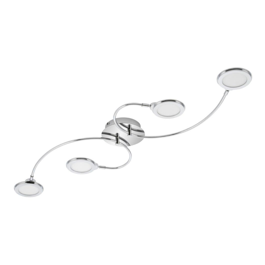 Briloner 3660-048 - LED Dimmable surface-mounted chandelier CIRCOLARE 4xLED/5W/230V