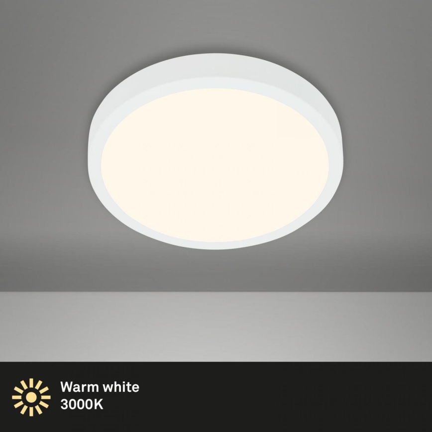 Briloner 3700-016 - LED Ceiling light RUNA LED/16W/230V 3000K d. 28 cm white