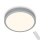 Briloner 3701-014 - LED Dimmable ceiling light RUNA LED/18W/230V 2700-6500K silver + remote control
