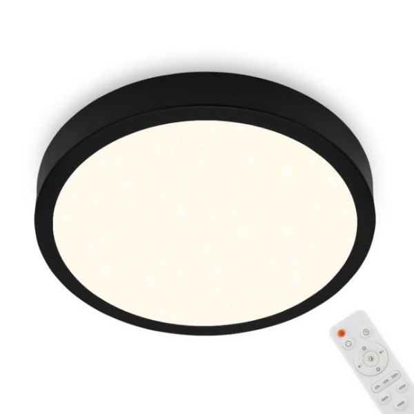 Briloner 3701-015 - LED Dimmable ceiling light RUNA LED/18W/230V 2700-6500K + remote control