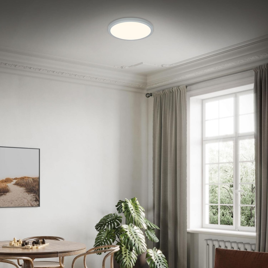 Briloner 3703-014 - LED Ceiling light RUNA LED/24W/230V 3000K d. 38 cm silver