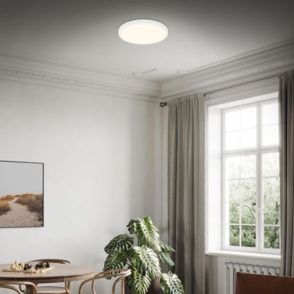 Briloner 3703-016 - LED Ceiling light RUNA LED/24W/230V 3000K d. 38 cm white