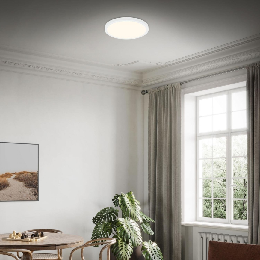 Briloner 3703-016 - LED Ceiling light RUNA LED/24W/230V 3000K d. 38 cm white