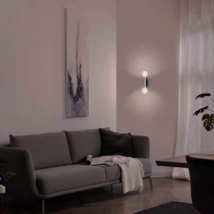 Briloner 3710-024 - Retro wall light 2xE27/10W/230V