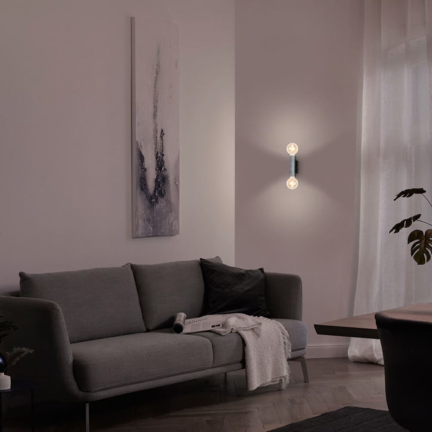 Briloner 3710-024 - Wall light 2xE27/10W/230V