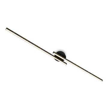 Briloner 3717-025 - LED Surface-mounted chandelier REY 2xLED/12W/230V black