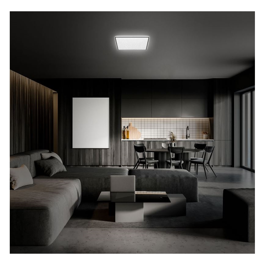 Briloner 3749-415 - LED Ceiling light LINO LED/24W/230V black