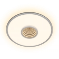 Briloner 3847014 - TORO LED Ceiling Light LED/18W/230V Ø 42 cm Matte Chrome