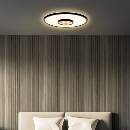 Briloner 3847015 - TORO LED Ceiling Light LED/18W/230V, Ø 42 cm, Black