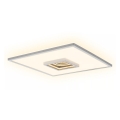 Briloner 3848014 - TORO LED Ceiling Light, 18W/230V, 42 x 42 cm, Matte Chrome
