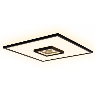 Briloner 3848015 - LED Ceiling Light TORO LED/18W/230V 42x42 cm black