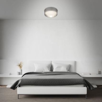 Briloner 3882-014 - LED Ceiling light MAILA STARRY LED/18W/230V grey/silver