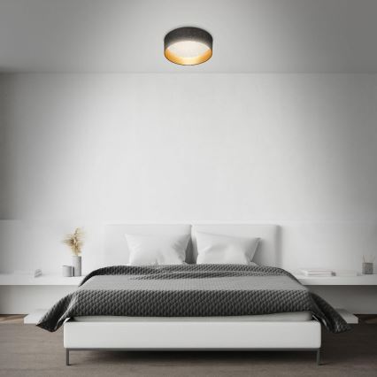Briloner 3882-015 - LED Ceiling light MAILA STARRY LED/18W/230V black/gold