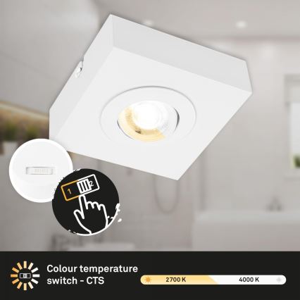 Briloner 3996016 - LED Spotlight CTS LED/4W/230V 2700/4000K white