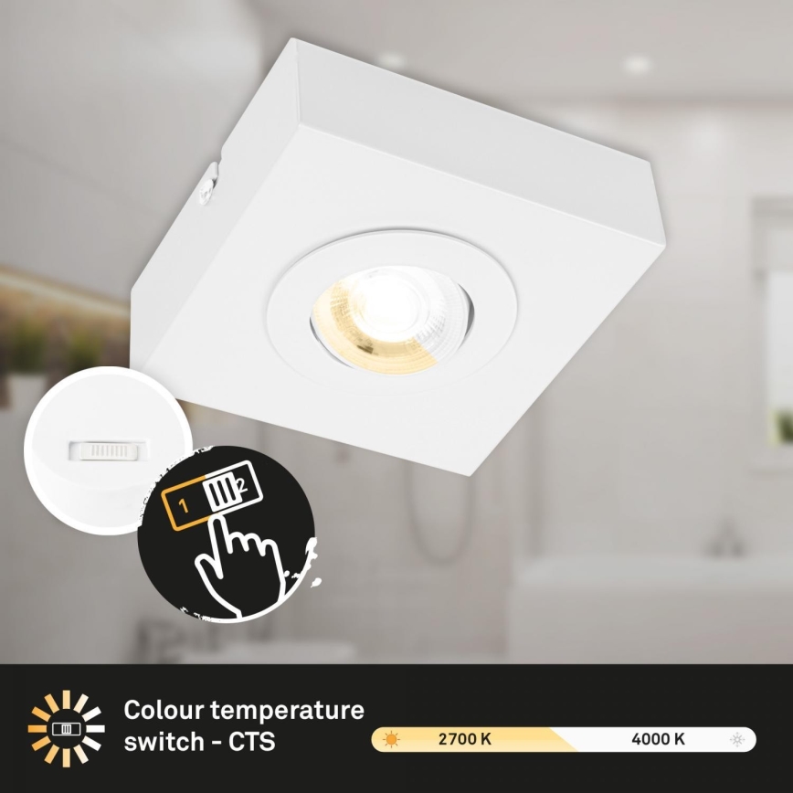 Briloner 3996016 - LED Spotlight CTS LED/4W/230V 2700/4000K white