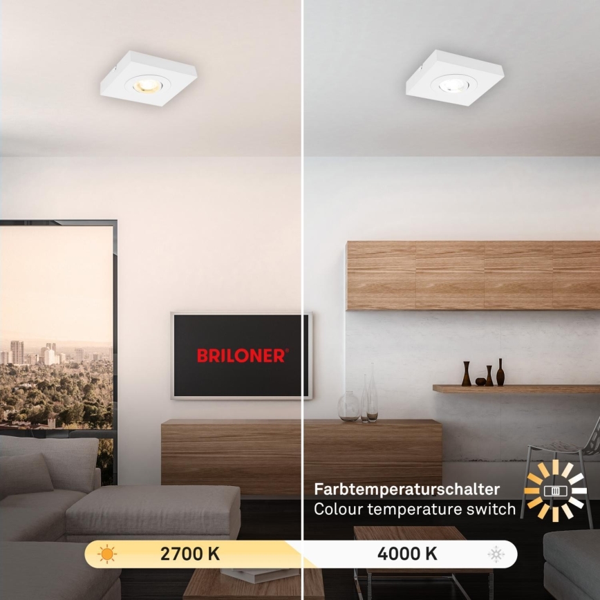 Briloner 3996016 - LED Spotlight CTS LED/4W/230V 2700/4000K white