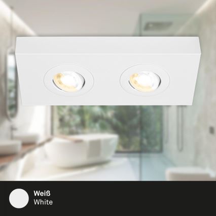 Briloner 3996026 - LED Spotlight CTS 2xLED/4W/230V 2700/4000K white