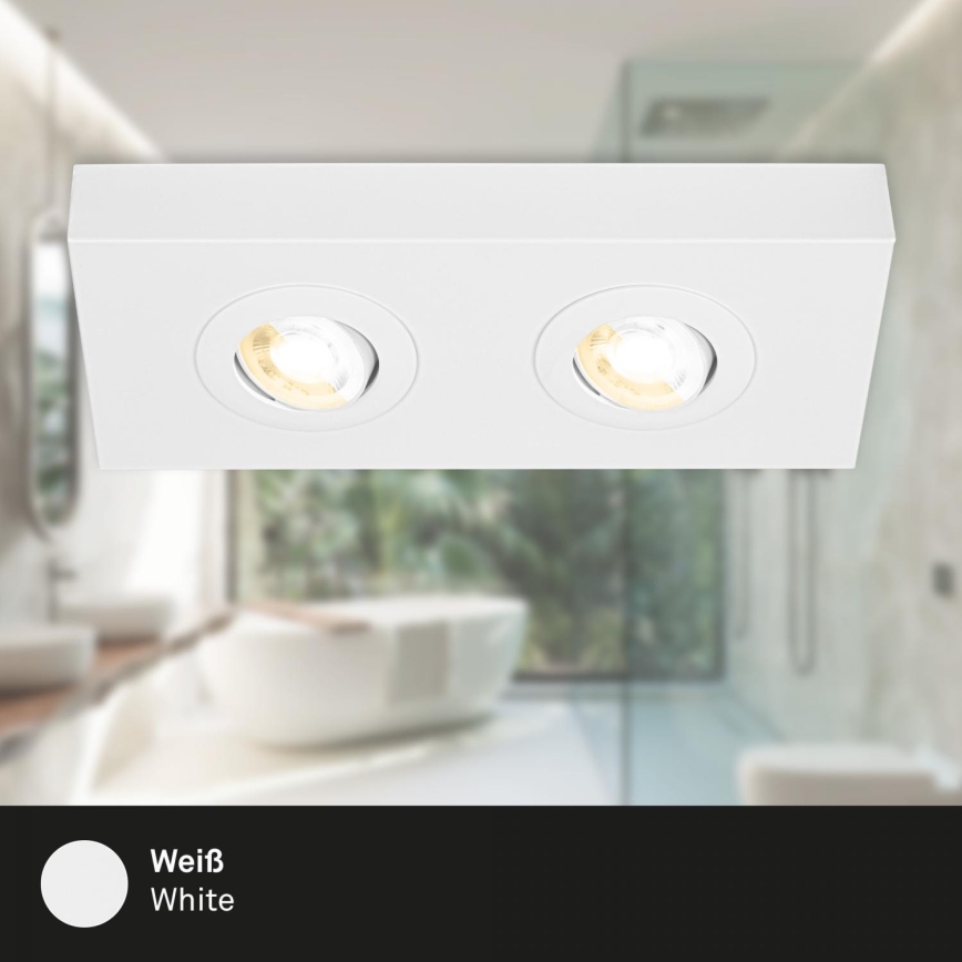 Briloner 3996026 - LED Spotlight CTS 2xLED/4W/230V 2700/4000K white