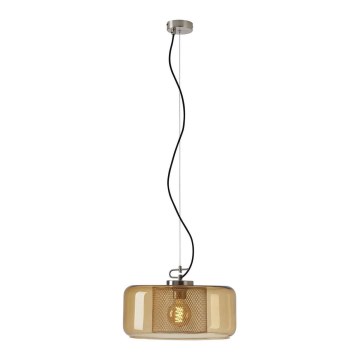 Briloner 4018-017 - Chandelier on a string SEVENTIES 1xE27/40W/230V gold