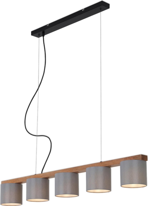 Briloner 4075-054 - Cable-suspended pendant lamp 5xE14/25W/230V