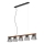 Briloner 4077-055 - WOOD & STYLE Cable-Hung Pendant, 5xE14/25W/230V, Rubberwood
