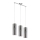 Briloner 4313-038 - Chandelier on a string 3xE27/60W/230V